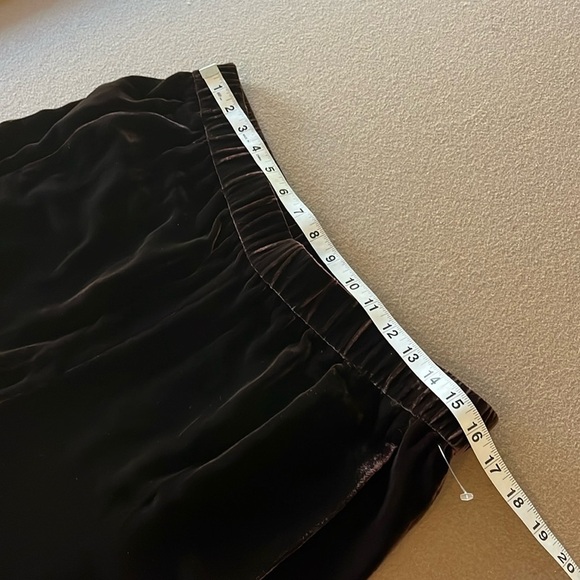 EILEEN FISHER Velvet Ankle Wide Leg Pants -Violet - Size Medium NWOT - Picture 9 of 15